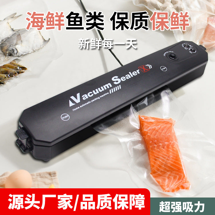 Cross-border vacuum packaging machine household food automatic vacuum sealing machine small plastic sealing machine sealing preservation machine